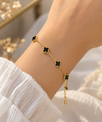 Clover Bracelets - Black