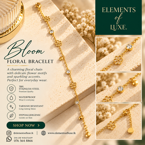 Golden Bloom Bracelet Collection