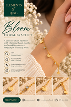 Golden Bloom Bracelet Collection