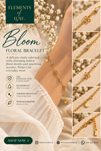 Golden Bloom Bracelet Collection