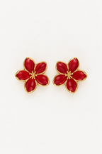 Bloom Éclat Earing - Red