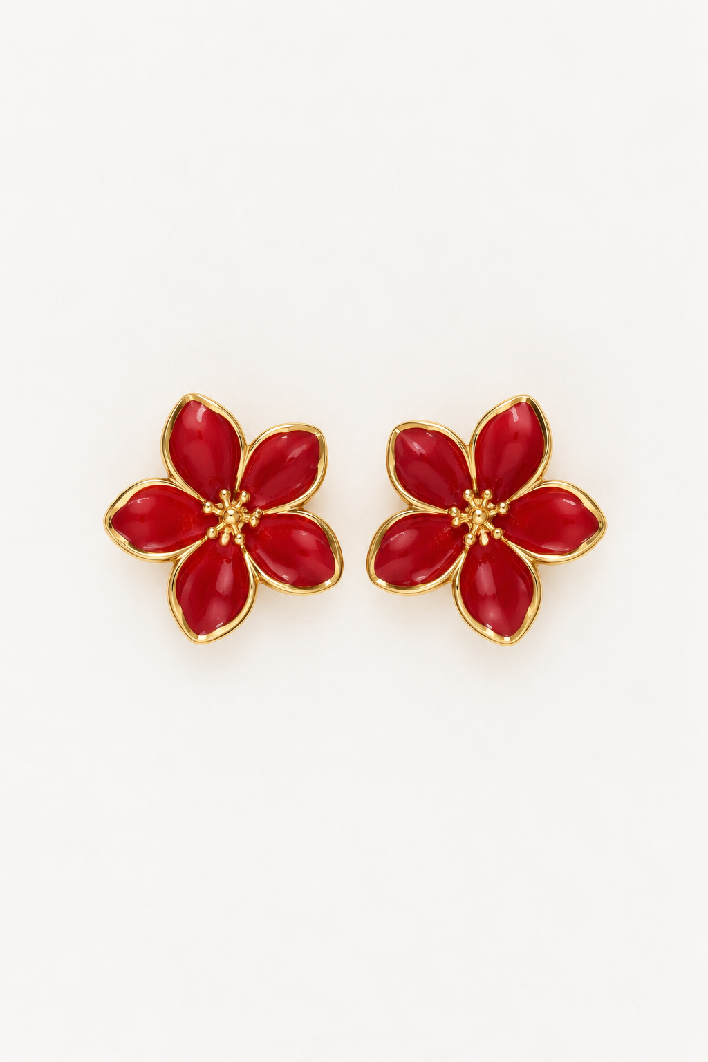 Bloom Éclat Earing - Red