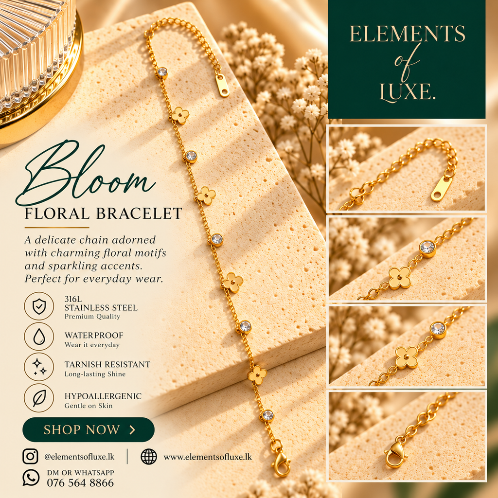 Golden Bloom Bracelet Collection