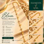 Golden Bloom Bracelet Collection