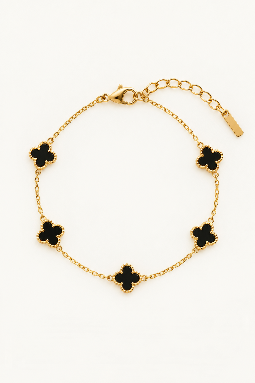 Clover Bracelets - Black