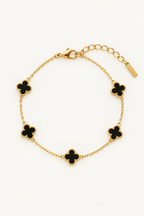 Clover Bracelets - Black