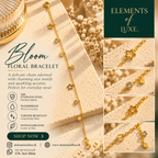 Golden Bloom Bracelet Collection