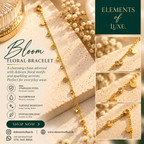 Golden Bloom Bracelet Collection